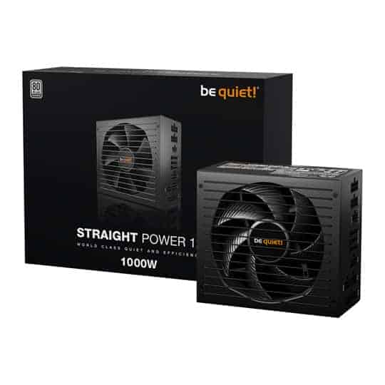 (image for) be quiet! Straight Power 12 1000W 80+ Platinum PCIE 5.0 Fully Modular Power Supply ATX3.0